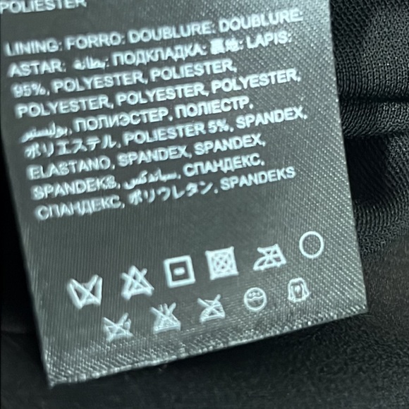 Bebe black mini dress Sz. S Sleeveless Fitted Mesh Back A-skirt - Picture 9 of 14